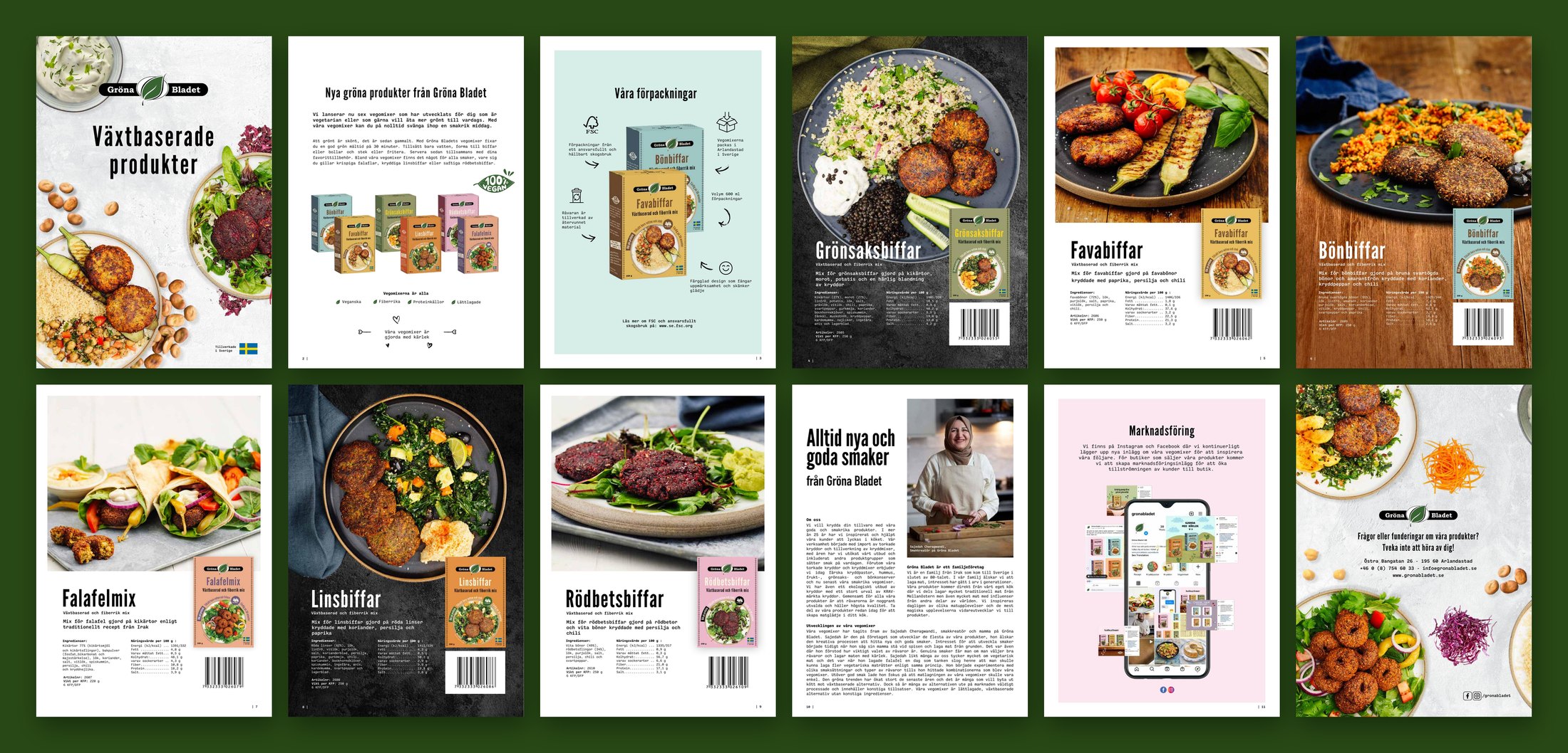 All 12 pages of the Vegomixer product catalogue